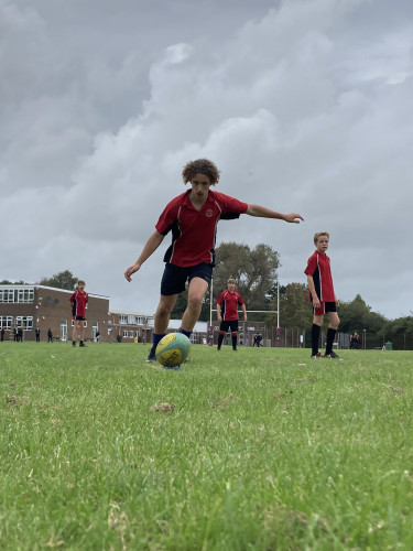 Boys Rugby Kick