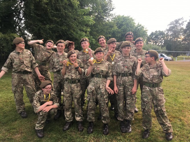 CCF Summer Camp Cadets