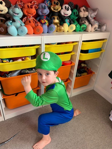 Ethan As Luigi