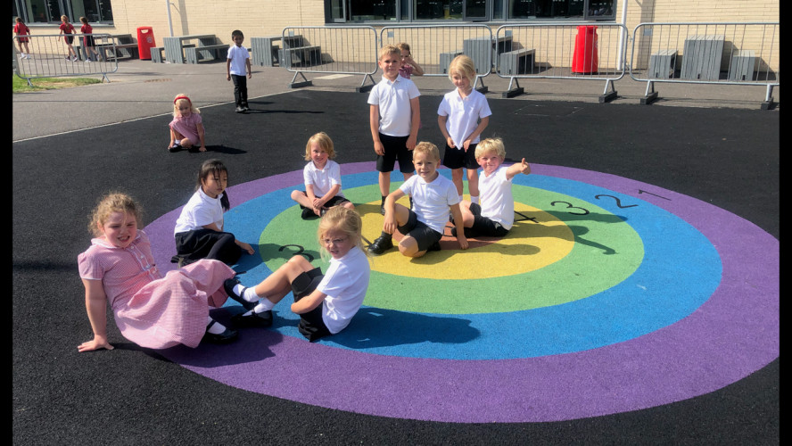 Primary Pupils Playing