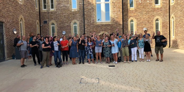 Teachers Celebrating